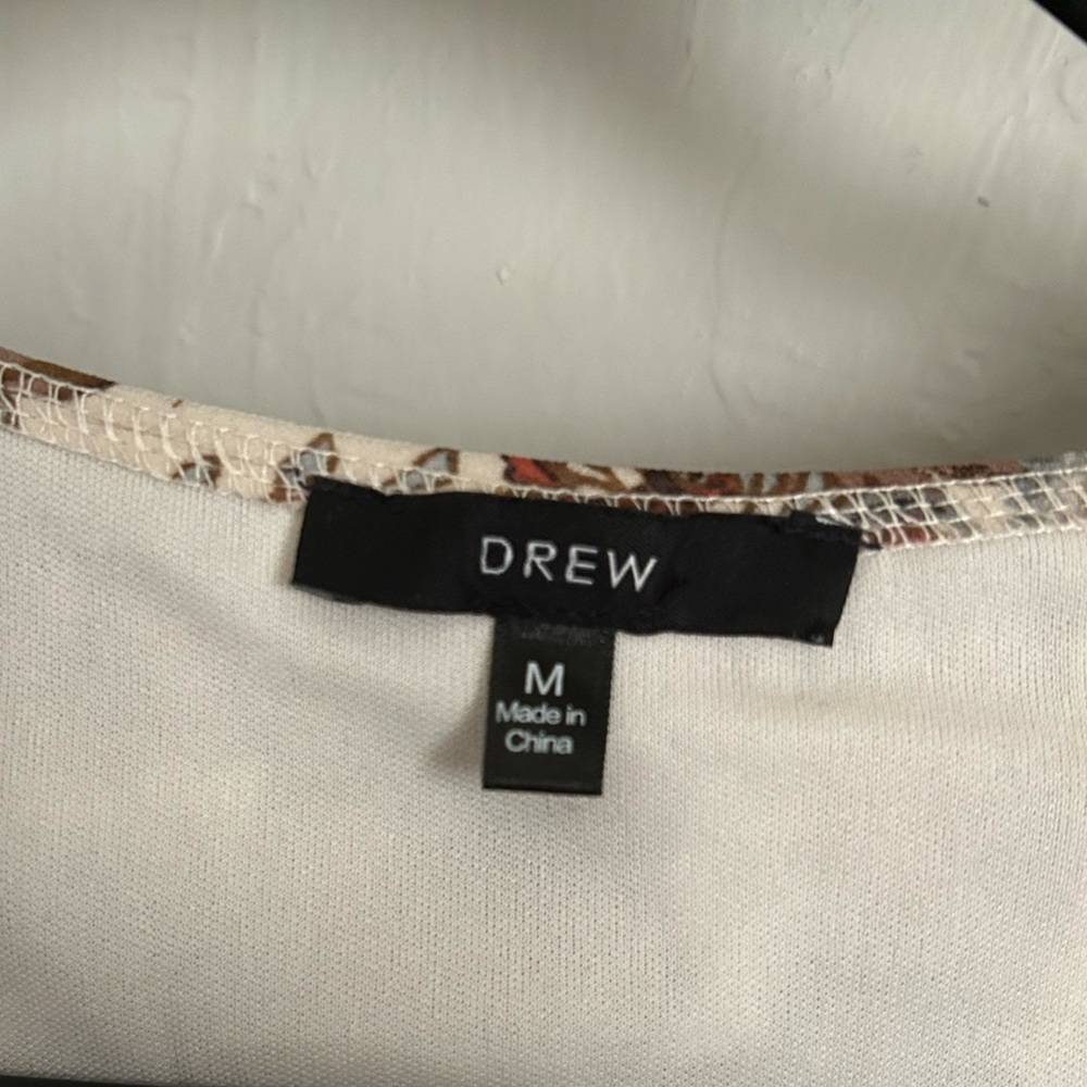 Drew Anthropologie Terra Vintage Garden Midi Dress - Picture 8 of 8